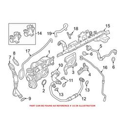 BMW Vacuum Line - Front 11127578853